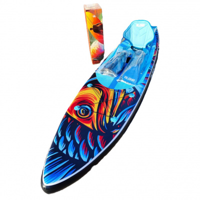 Надувная SUP доска Aloha 11.6 Fish 350x84x15см, Сап-каяк